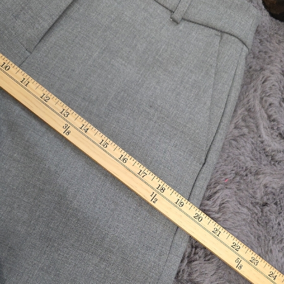 Sydney wide-leg Cropped Ankle Grey pant in four-season stretch Size 8 - Picture 11 of 13